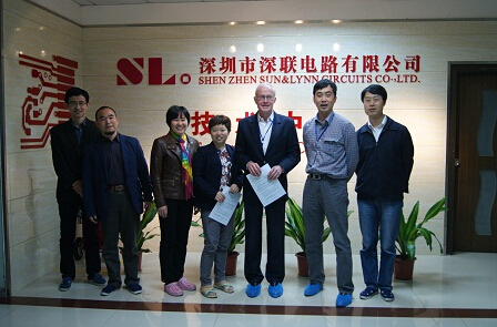 Nelco供應(yīng)商來(lái)訪(fǎng)高頻線(xiàn)路板廠(chǎng)—深聯(lián)高頻線(xiàn)路板材料供應(yīng)管理新突破