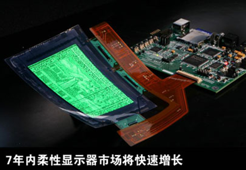 柔性線路板廠家福音：柔性顯示器市場(chǎng)將快速增長(zhǎng)