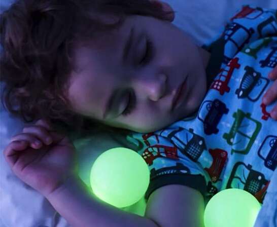 深圳FPC廠：睡覺好伙伴 可變色移動(dòng)發(fā)光小球小夜燈