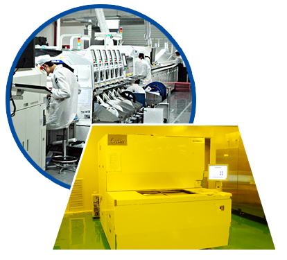 特別配置SMT生產(chǎn)線，為客戶提供一站式軟板服務(wù)！ 